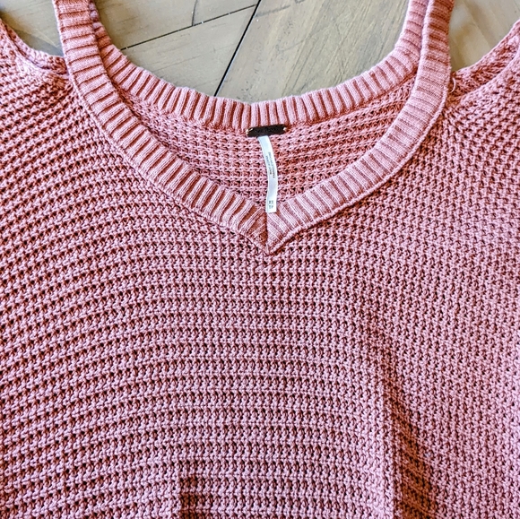 Free People, Sunset open Shoulder Sweater, XS - Picture 5 of 6